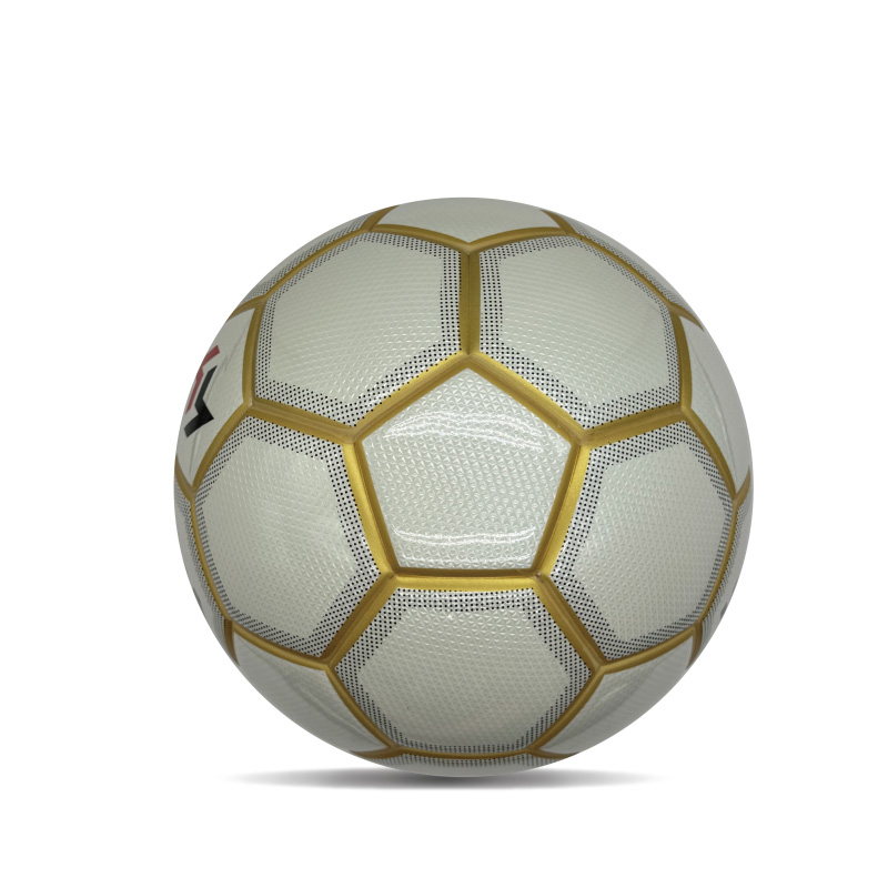Dvostruko zrcalo prilagođenih tiskanih nogometa Sjajni personalizirani nogometni lopta Službena veličina 5