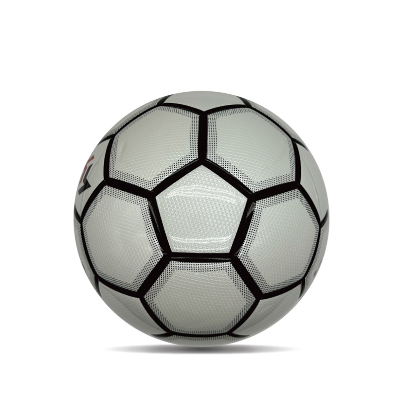 Dvostruko zrcalo prilagođenih tiskanih nogometa Sjajni personalizirani nogometni lopta Službena veličina 5