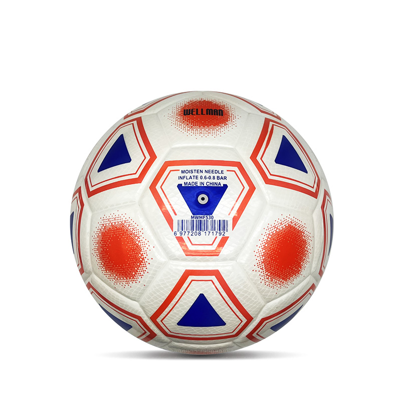 Dvostruko zrcalo prilagođenih tiskanih nogometa Sjajni personalizirani nogometni lopta Službena veličina 5